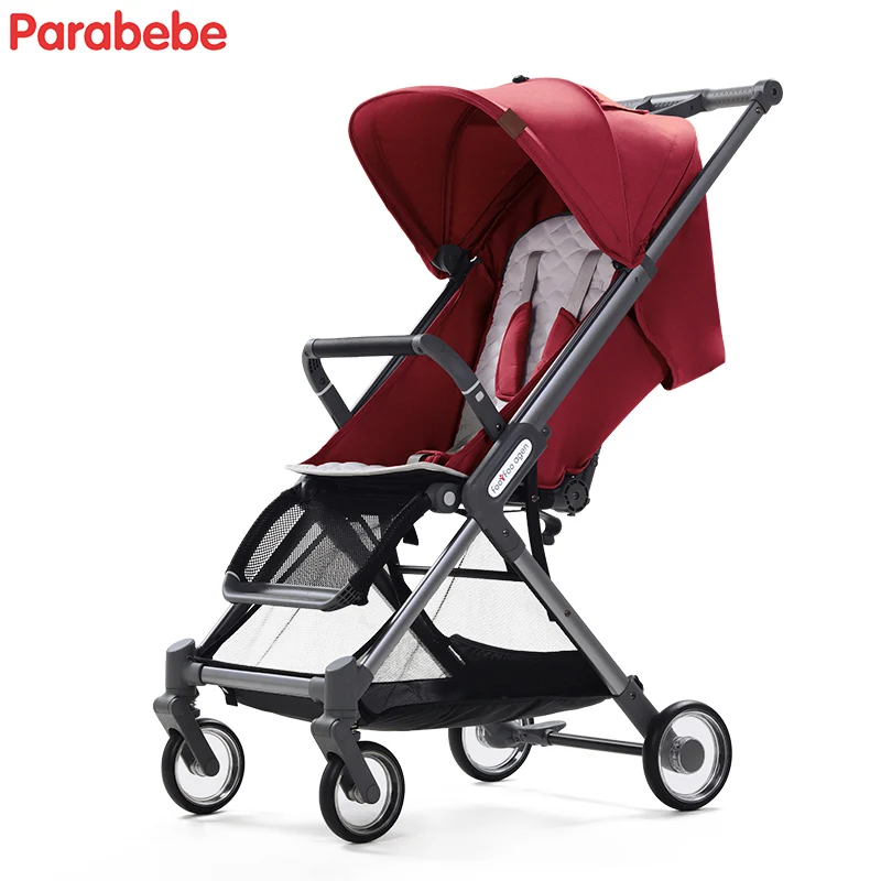 Beli Foofoo Pram stroller Payung Stroller dengan Kanopi Pesawat Lipat Ringan Baby Stroller untuk Bayi Kereta Bayi top merek