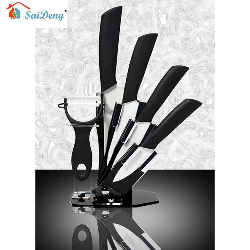 SaiDeng Anti bacteria Anti fouling Non toxic Ceramic Knife 4 Size Blade