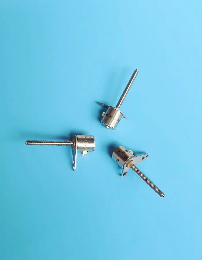 

7mm filament rod PM stepper motor, miniature 2-phase 4-wire stepper motor