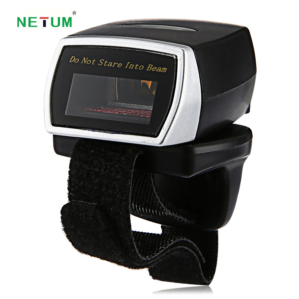 

Original NETUM R1 Barcode Scanner Rechargeable Scanister with Buzzer Compatible with iOS Android Windows