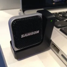 Портативный usb-микрофон SAMSON Go Mic с технологией шумоподавления, используемый для Skype, Face Time, подкастов и т. Д