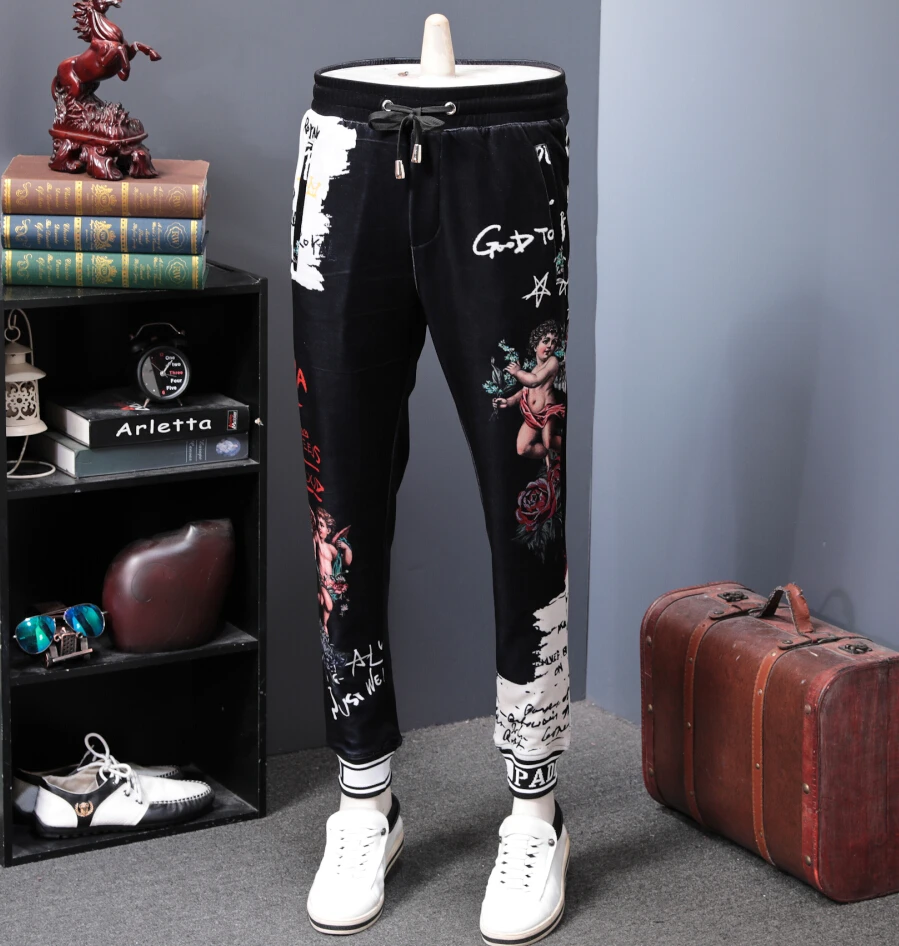 Sweatpants Streetwear Casual trousers male Fitness Pants G874 ...