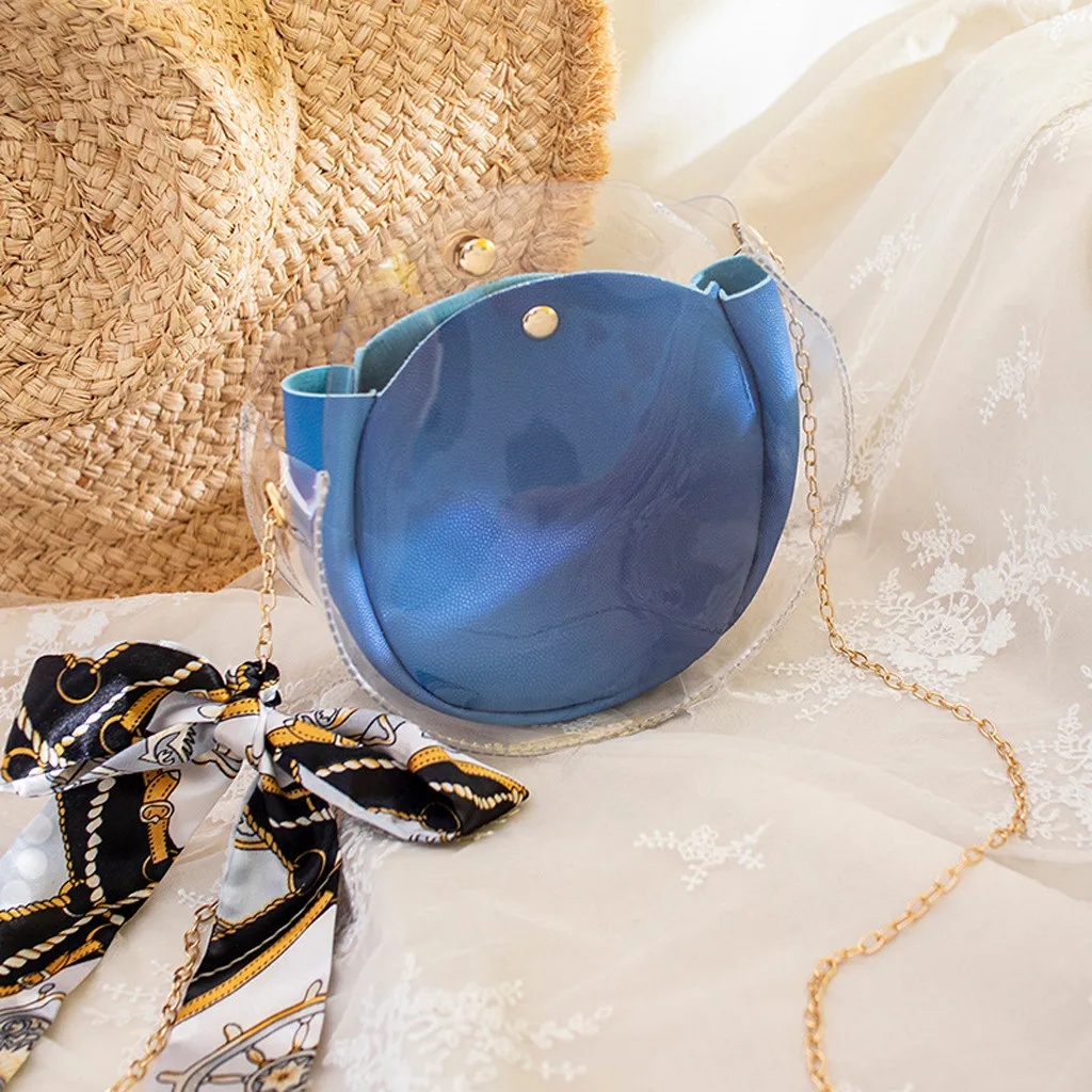 Модные женские Дамские Мини прозрачные желеобразные сумки через плечо дамские вечерние сумки для отдыха