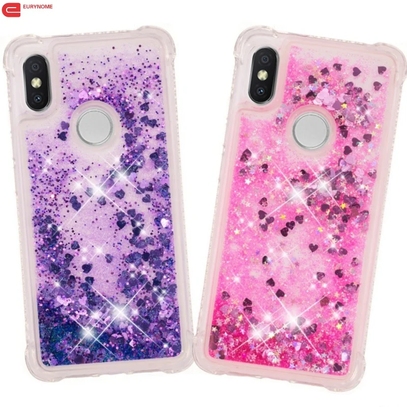 

Glitter Case For Xiaomi Redmi S2 Redmi Y2 Cover Quicksand TPU Dynamic Cute Cartoon Cover For Xiaomi Redmi S2 Redmi Y2 India Case