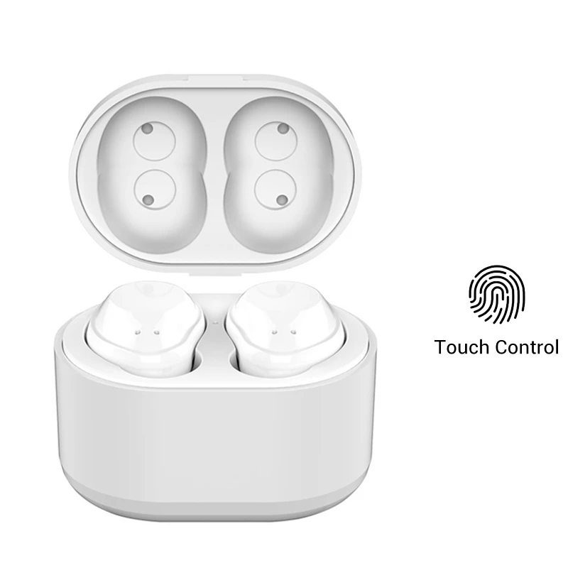 

TWS Bluetooth Touch Control 3D Stereo Sport Earbuds True Wireless Waterproof Mini Bluetooth Earphone Earpiece with Power Bank