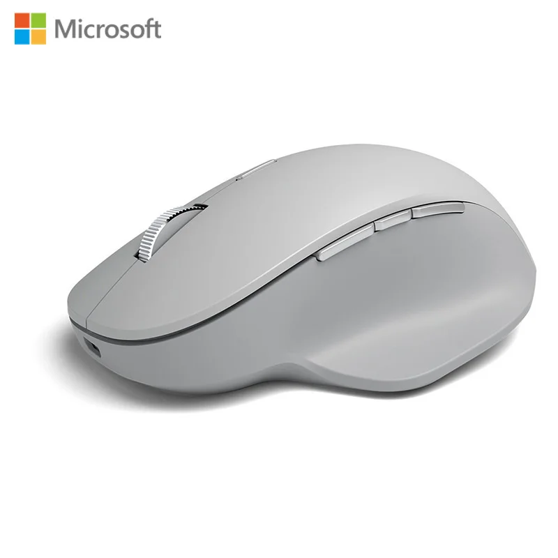 Microsoft Surface Precision Blueshin technology 3200 dpi 2,4 Ghz Bluetooth Беспроводная/Micro USB мышь для ноутбука - Цвет: Silver
