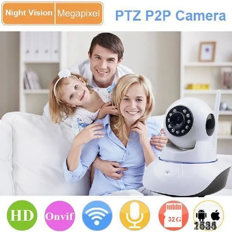 Wi Fi IP камера 1080P HD с поддержкой ночного видения|onvif 2.0|wifi ip cameraip camera |