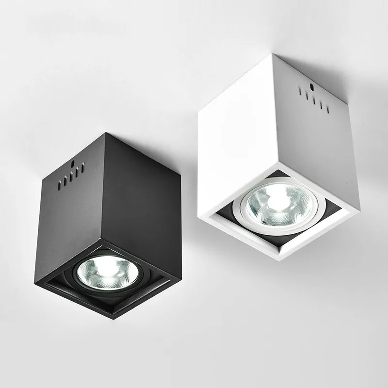 

Modern COB LED Ceiling Lights Surface Mounted Ceiling Lamps Rotatable Spot Light lighting for Showcase living room fixtures