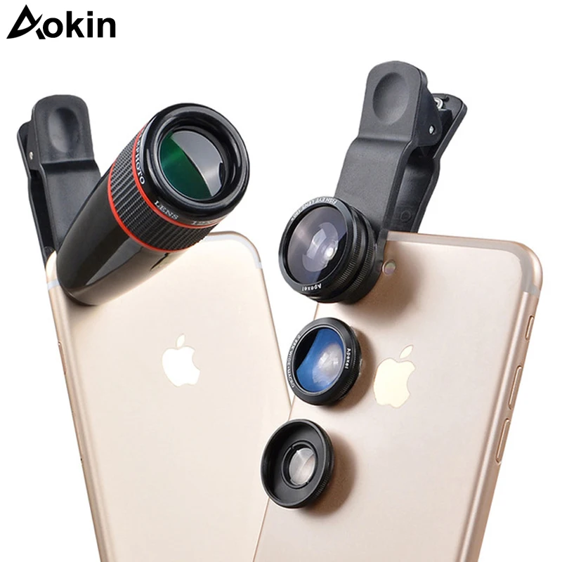 Aokin 12X Optical Zoom Lens For Mobile Phone Telephoto Camera Lens With