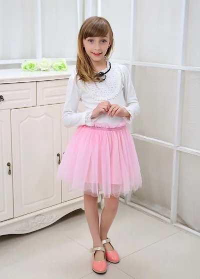 8 color choose pink purple green mint girls skirt new style kids skirts ...
