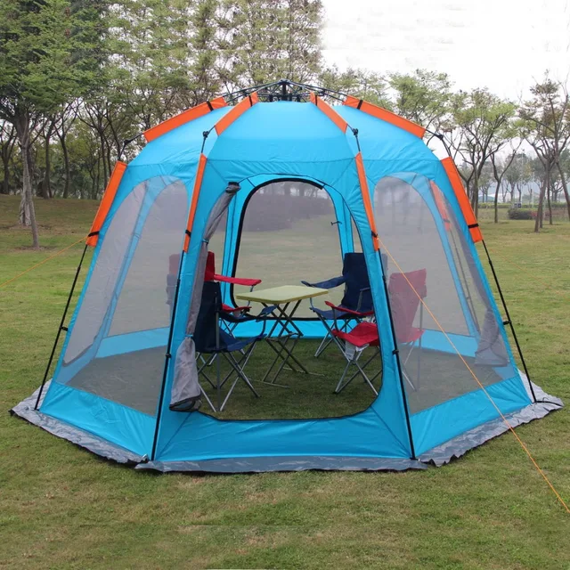 Best price at $104 Cheap Ultralarge strong automatic high quality new style barbecue leisure beach tent sun shelter