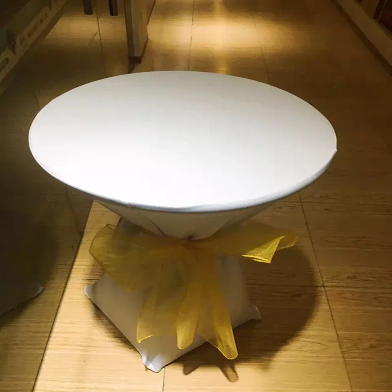 high bar cocktail table cloth for wedding banquete spandex lycra table