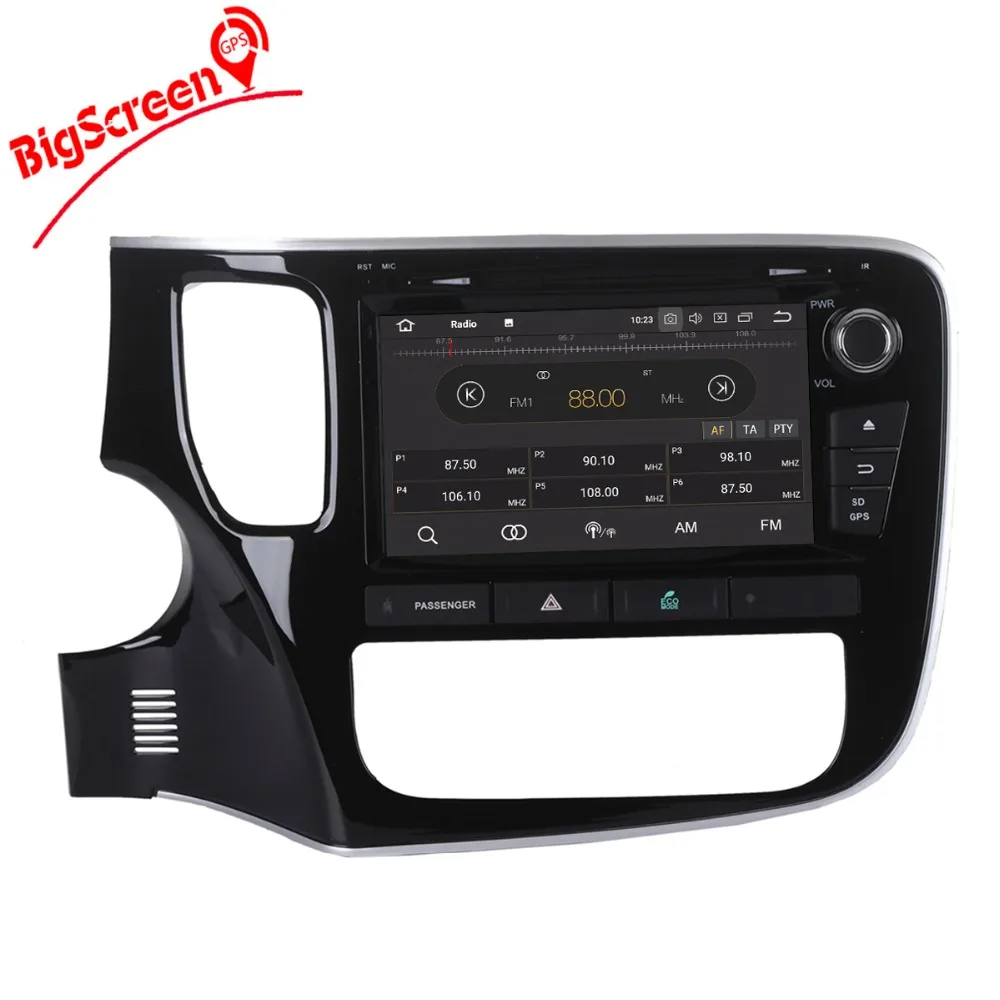 Perfect 8inch Newest Android 8.0 7. 1 Car DVD Player GPS Navigation For Misubishi Outlander 2014-2017 Radio Multimedia Satnav Headunit 5