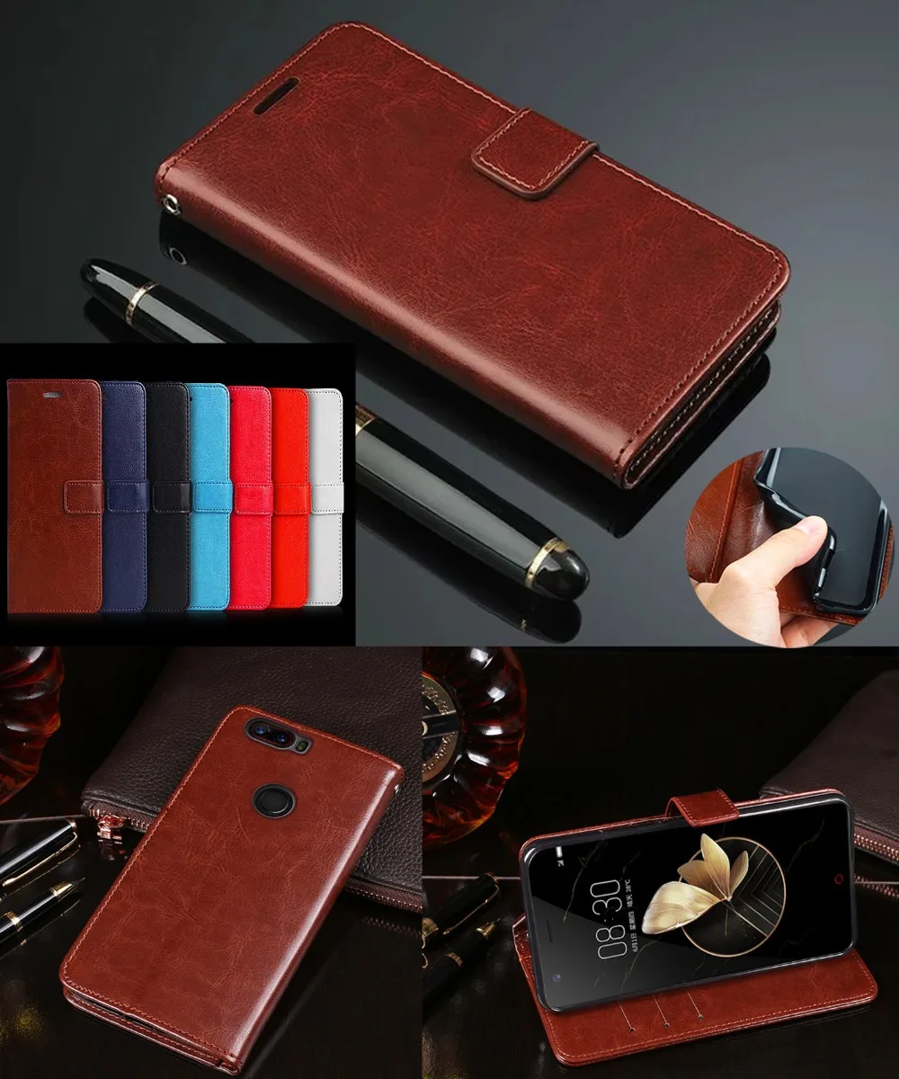 

Nubia Z17 Lite Case PU Leather Phone Case For ZTE Nubia Z17 Lite Case On ZTE Nubia Z17 Flip Case With Card Holder