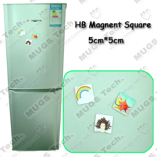 100 шт/партия сублимационные пустые DIY магниты на холодильник деревянный квадрат 5 см МДФ 100 шт/лот