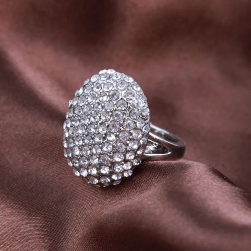 Женское кольцо с кристаллами, обручальное кольцо с сумеречным рассветом, 1 шт.