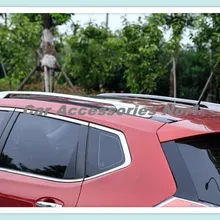 Алюминиевые SUV автомобильные крыша весы для багажа стойки бар для Nissan X-Trail XTrail по EMS