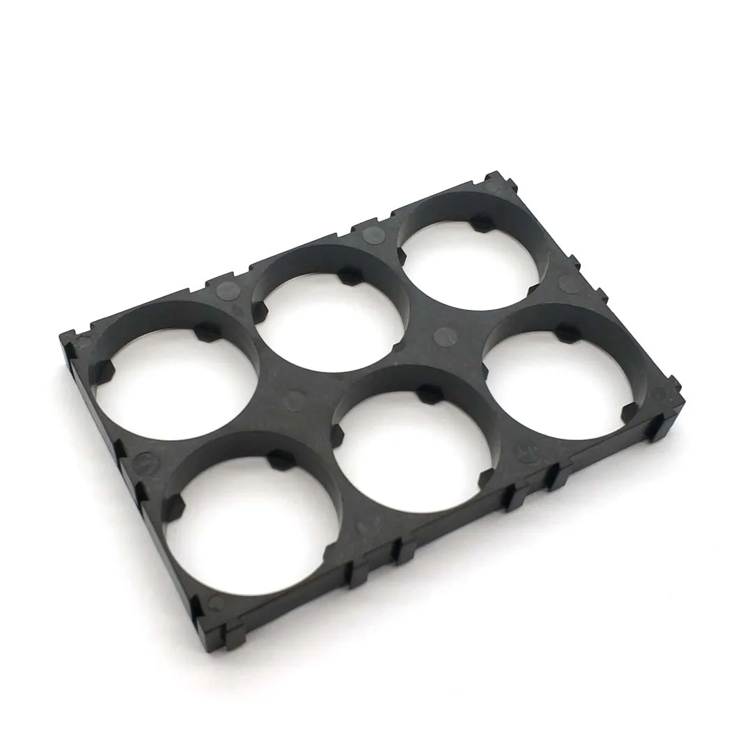 

32650 2*3 Battery Holder Bracket Cell Safety Anti Vibration Plastic Brackets For 32650 Batteries