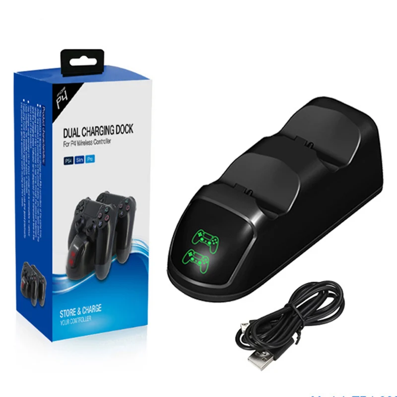 

Universal Dual Charger with Charging Status Display Screen for PlayStation 4 / PS4 Slim / PS4 Pro Controller
