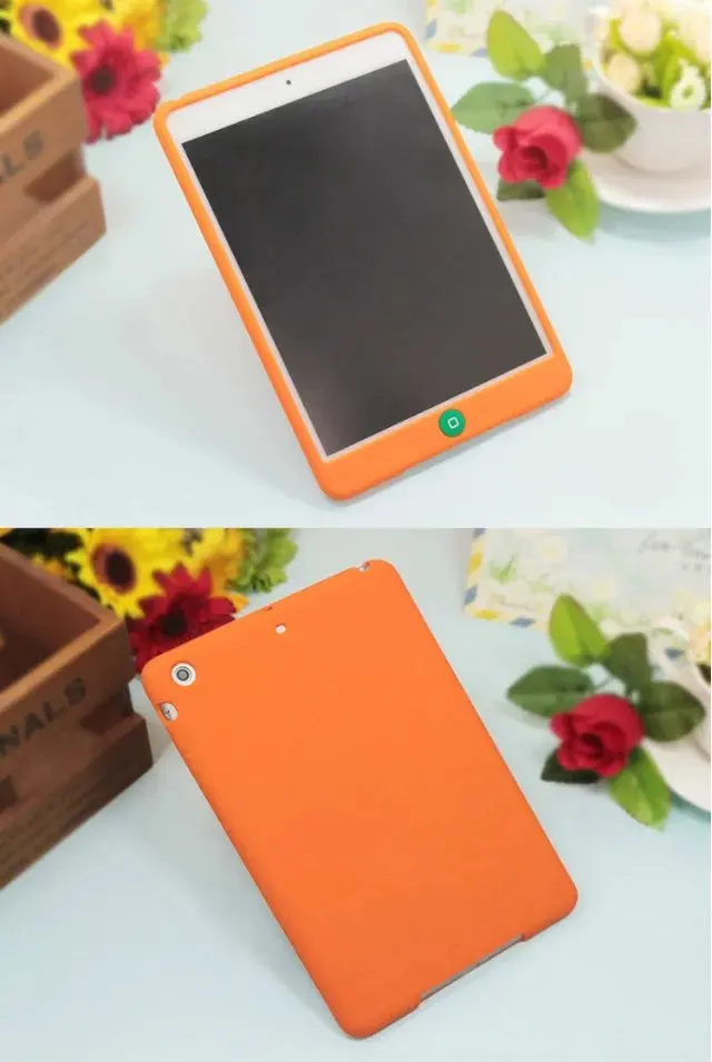 7.9'' Solid Soft Rubber Protective Coque for iPad mini Silicon Case Suger Color Shockproof Cover for iPad mini 1 2 3 Rubber Case (11)
