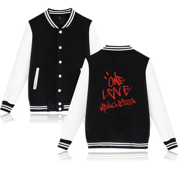 

2019 Hip Hop Kpops Casual Ariana Grande Print Harajuku 2018 Hot Sale Long Sleeve Baseball Jacket Women Clothes plus size 4XL