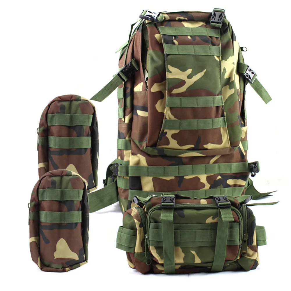 50L Molle штурмовая тактическая сумка, уличные армейские военные рюкзаки, Рюкзак, Сумка для кемпинга, большая емкость, Для Путешествий, Походов, рюкзак