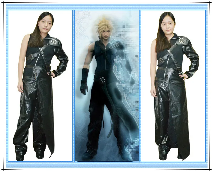 

Anime Final Fantasy Cosplay Final Fantasy VII Cloud Strife Cosplay Costume Wholesale Costume Full Set