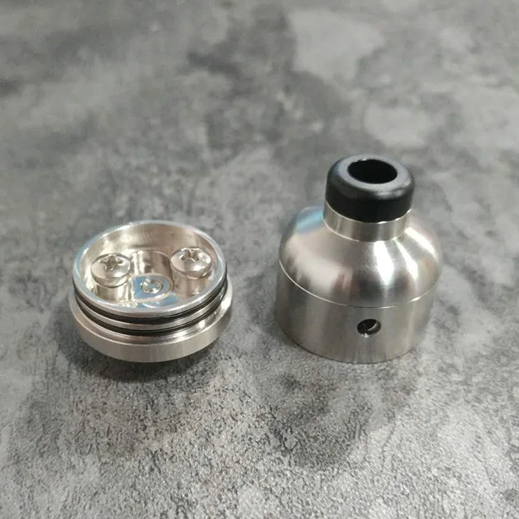 YFTK TIT ниппель V2 Styled squonk rda DIY 510 атомайзер серебро 22 мм bf одна катушка MTL vape
