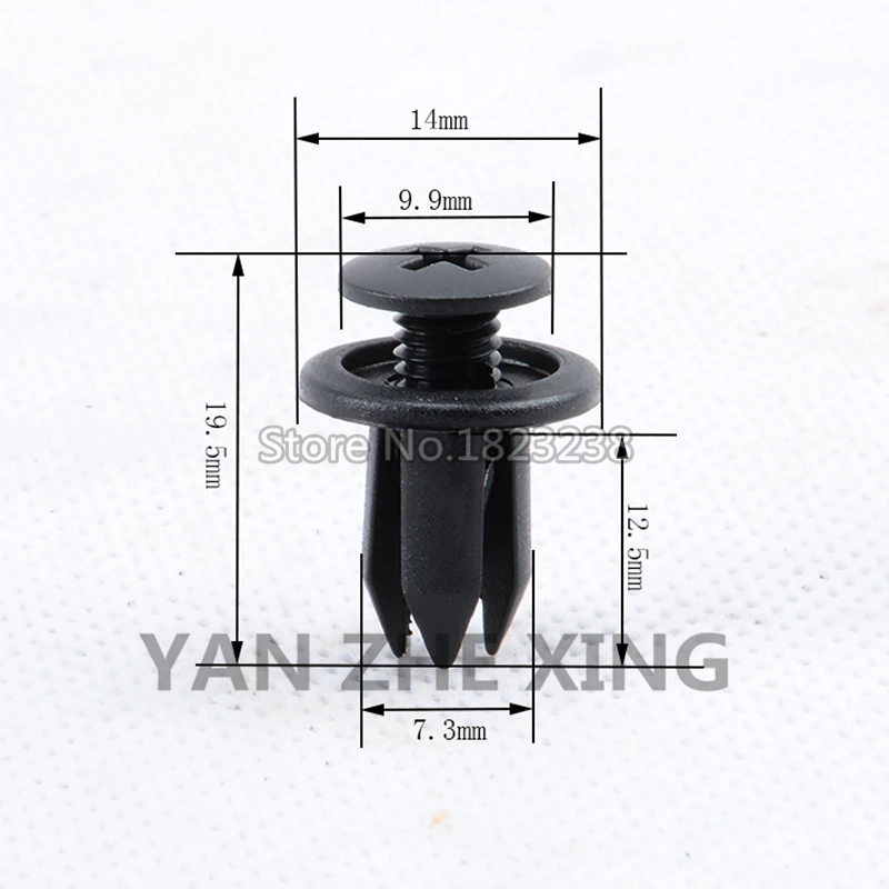 Side Apron Molding Clips For Honda For Accord 03 07 For Civic 00 05 For