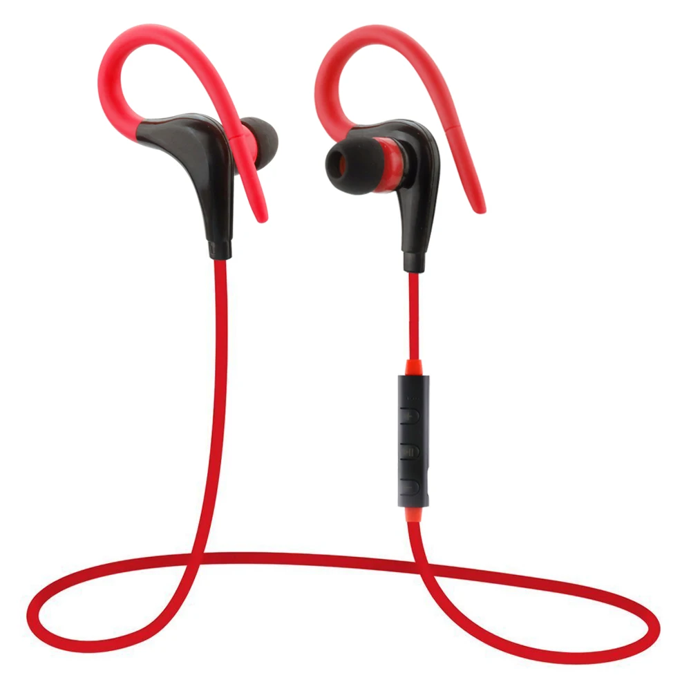 Portable Wireless Headset with Mic Handsfree Bluetooth 4.0 Earphone Sport Running Stereo