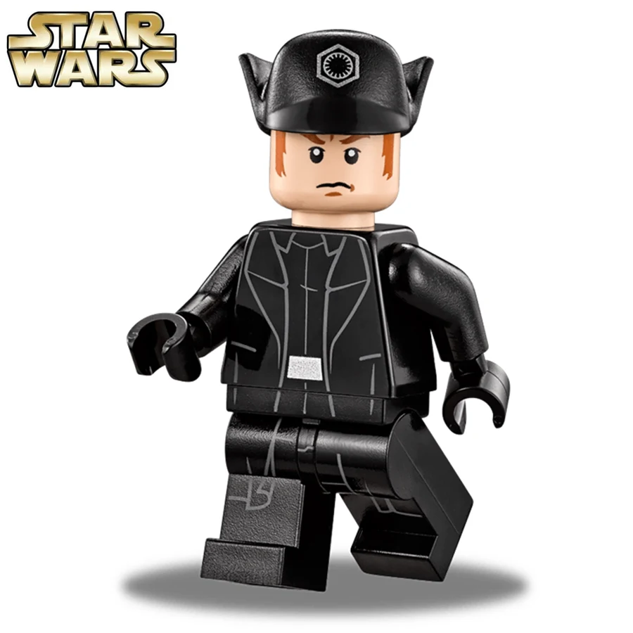 Koop Enkele Verkoop STER OORLOG Eerste Orde Officer commander Algemene Hux Yuda Darth vader Model minifig Bouwstenen Kids Speelgoed Geschenken