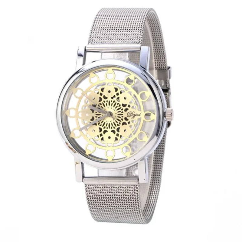 Для женщин браслет наручные часы женские Феникс автоматические механические открытые Нержавеющая сталь часы Relojes Mujer #500717
