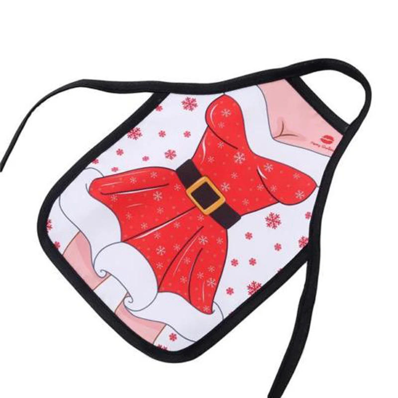 2019 Newest Christmas Santa Wine Bottle Apron Wrap Cover Xmas Dinner Party Table Decor