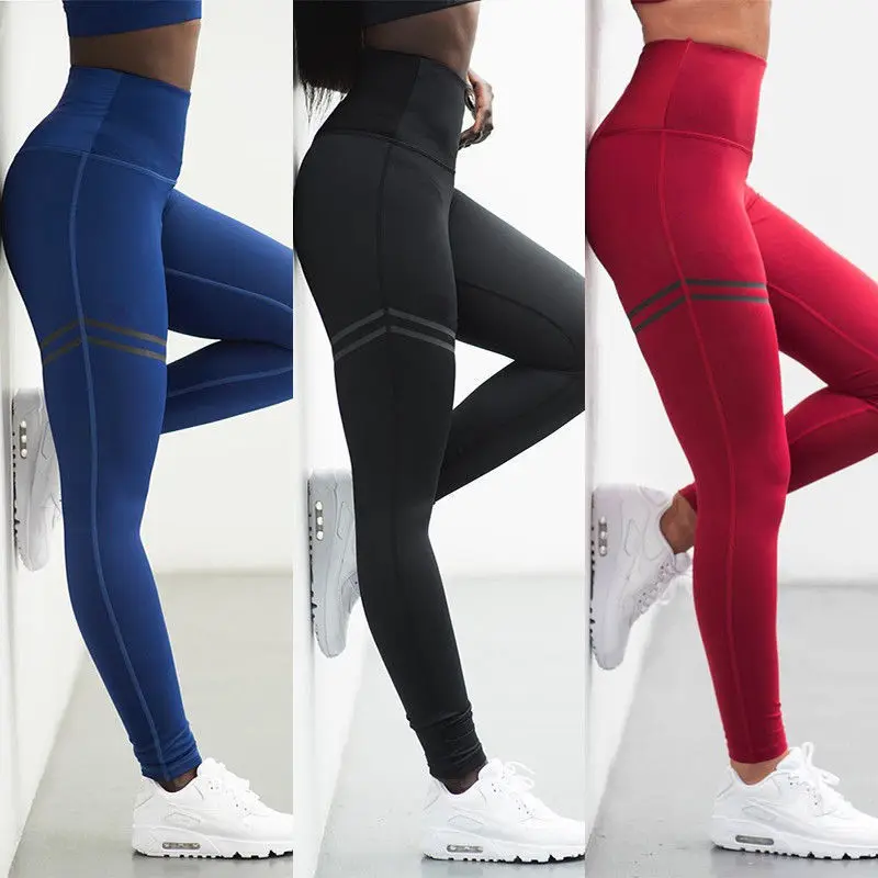 

Women Mesh Pants Activewear High Waist Fitness Leggings Fashion Patchwork Workout Legging Stretch Slim Sportswear Jeggings S-XL