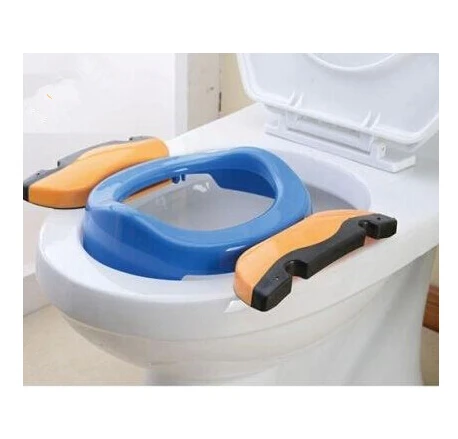 2016 Blue pink Baby Travel Potty Chair 2 in 1 Seat Kids Comfortable Portable Toilet Assistant Multifunction