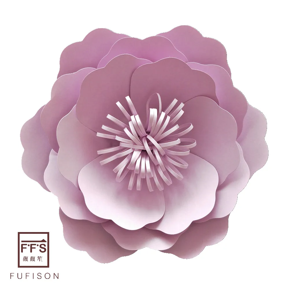 FFS Paper Flowers DIY Party Backdrop Wedding Kids Birthday Room Decor baby shower bachelorette party home decor | Дом и сад