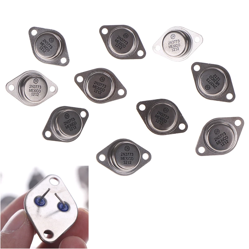 High Quality 10Pcs/lot 2N3773 16A/160V TO-3 150W Power Transistor