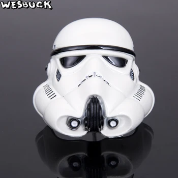 

5 Pcs MOQ WesBuck Brand Stormtrooper Helmet Star Wars Mask 3D Big Belt Buckle Metal Men's Luxury Brand Hebillas Cinturon Hombre