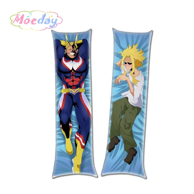 Мой герой Academy izku Midoriya Shoto Shota ластик голова все может Toshinori мужской Dakimakura наволочки - Цвет: Фиолетовый