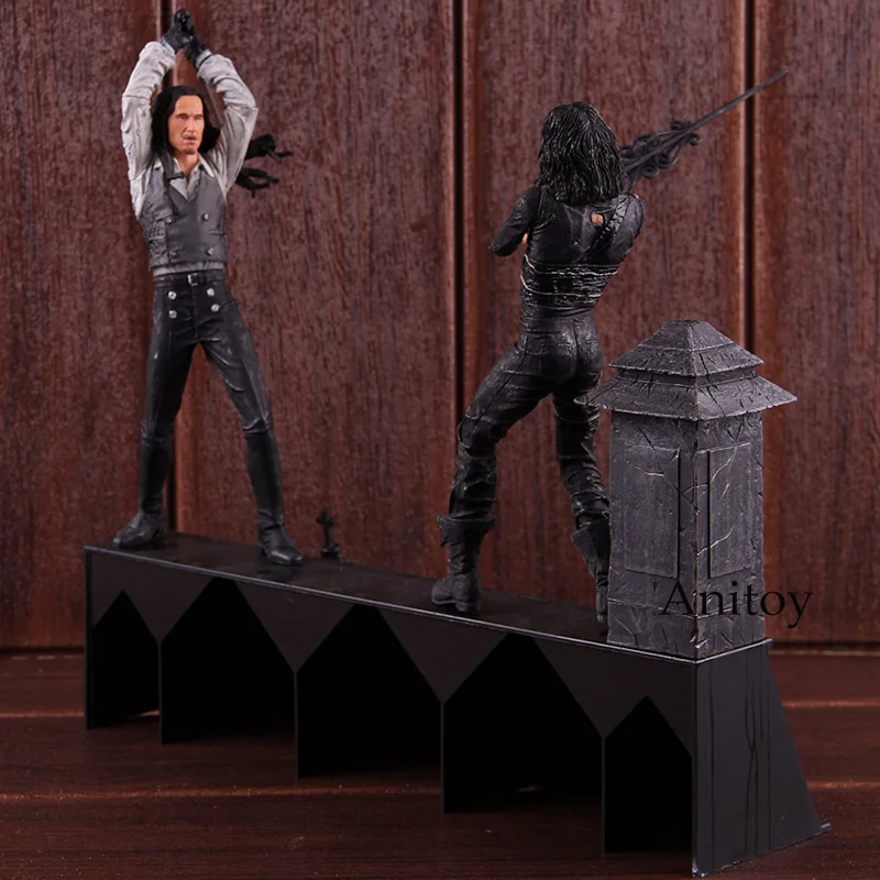 NECA The Crow фигурка Эрика дравена против. Топ доллар фильм ужасов куклы ПВХ коллекционные игрушки Фигурки Модель игрушки