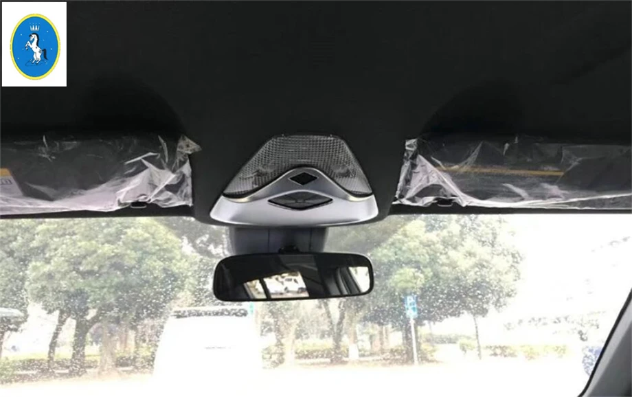 

New Style For Toyota C-HR CHR 2016 2017 2018 ABS Upper Roof Reading Light Lamp Frame Cover Trim 1 Pcs