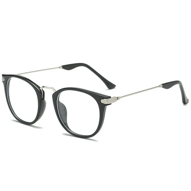 Best Offers Men Women Blue Light Blocking Glasses TR90 Metal Frame Retro Anti-blue Glasses Fashion Computer Goggles Reading Flat Mirror