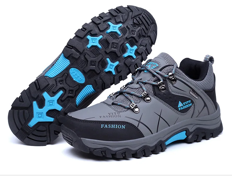 Мужская и женская обувь зимние ботинки новая Нескользящая водонепроницаемая и износостойкая обувь для альпинизма обувь больших размеров, кроссовки