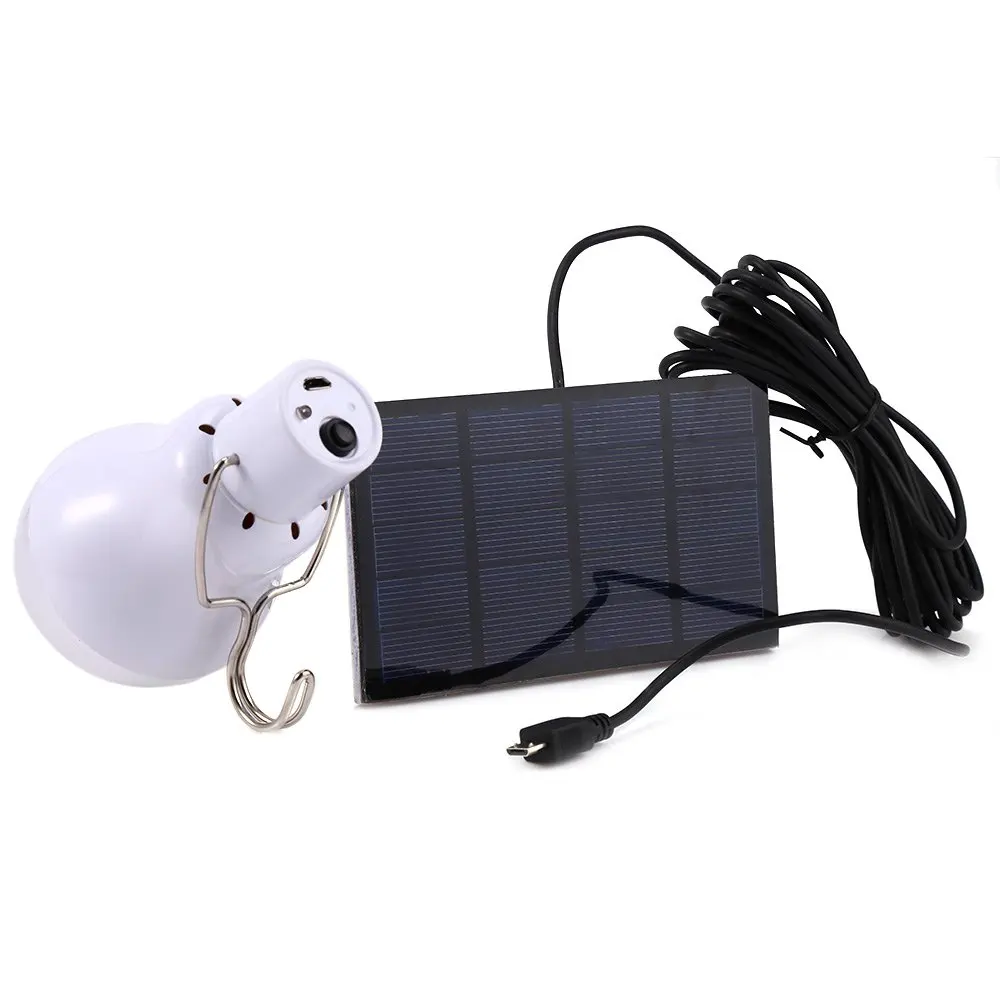 Lightme портативная перезаряжаемая Светодиодная лампа на солнечной батарее 1 2 Вт