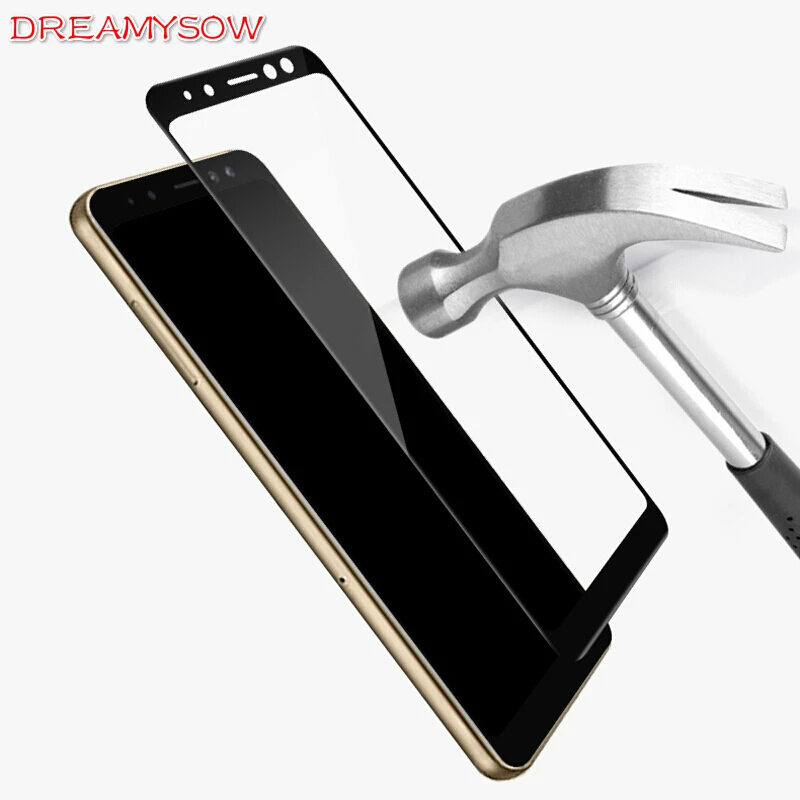 9H Защитная пленка для экрана Samsung A8 Plus A7 A5 A6 2018 A320 Galaxy J4 J2Pro J6 J7 Duo полное покрытие