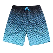 2007 Новая мода Купальники для малышек Для мужчин купальник Шорты для женщин Пляжная одежда Брюки для девочек в полоску быстросохнущая пляжные Пляжные шорты для будущих мам Повседневное краткое Homme