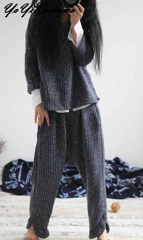 

YoYiKamomo Women sweater original big size autumn and winter wool casual long sleeve loose blouse
