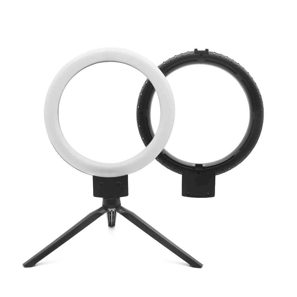 Spash " USB кольцевые лампы светодиодный светильник-кольцо настольная съемка с держателем для телефона Штатив мини светильник ing для фотостудии фотографии