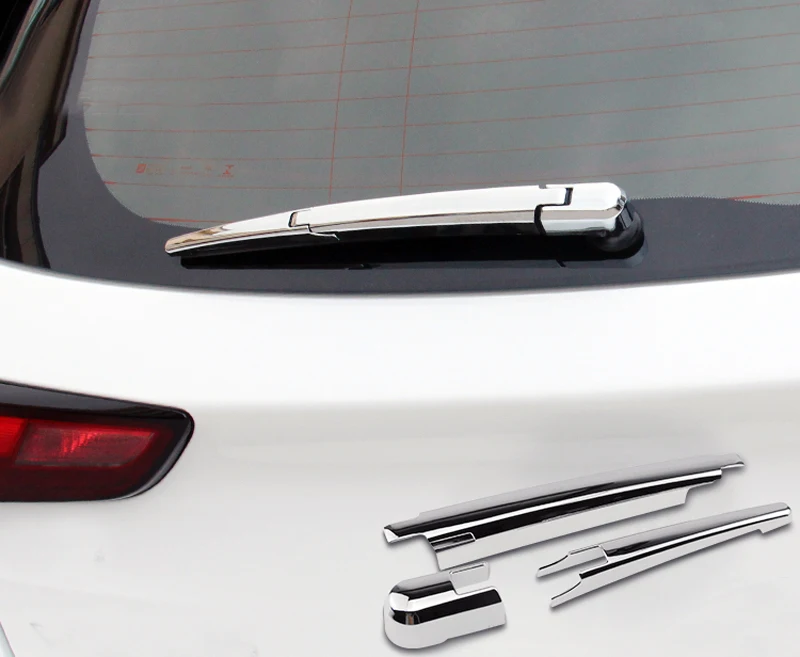 

3pcs Rear Window Windscreen Wiper Blade Cover Trim ABS For Opel Astra K 2016 2017 (NOT Fit For Opel Astra Sports Tourer Model)
