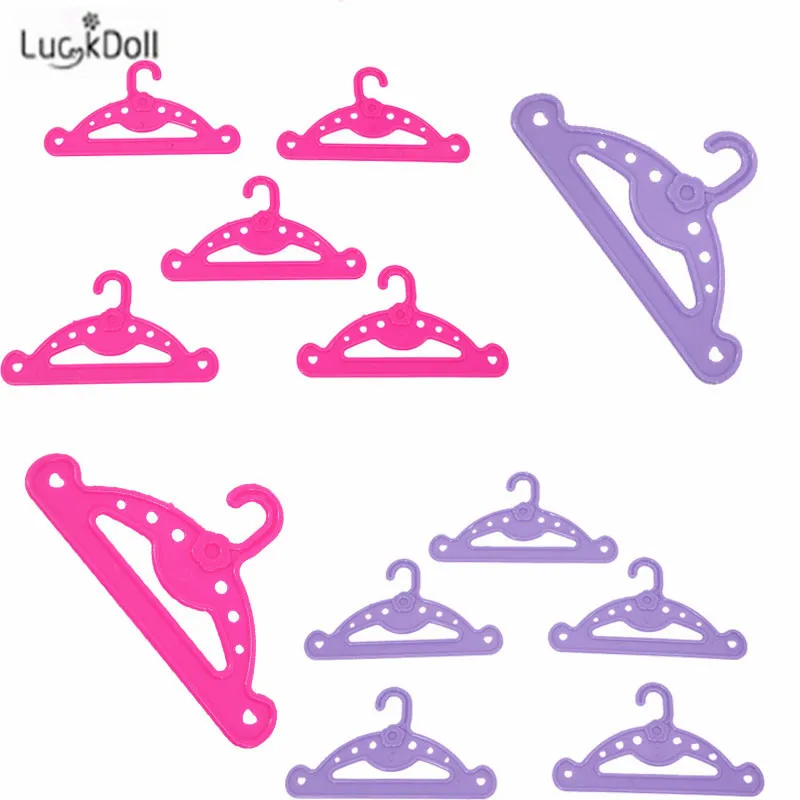 LUCKDOLL 5 шт./вешалка для одежды 18 дюймов американский размер 43 см аксессуары детской